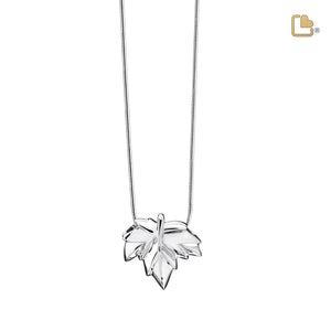 Autumn Leafª Sterling Silver Cremation Pendant