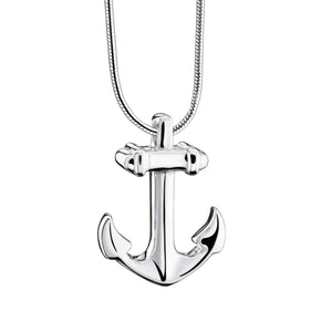 Anchorª Sterling Silver Cremation Pendant  - COMFORT™ by LoveUrns®