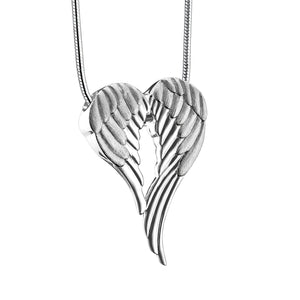 Angel Wingsª Sterling Silver Cremation Pendant - COMFORT™ by LoveUrns®