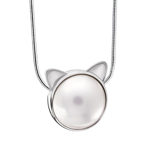 Catª Pearl Sterling Silver Cremation Pendant