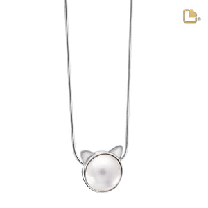 Catª Pearl Sterling Silver Cremation Pendant