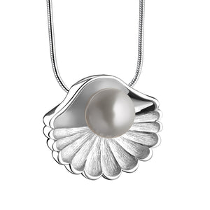 Sea Shellª Pearl Sterling Silver Cremation Pendant