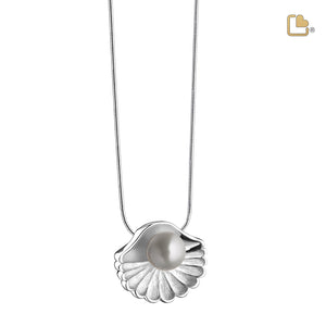 Sea Shellª Pearl Sterling Silver Cremation Pendant