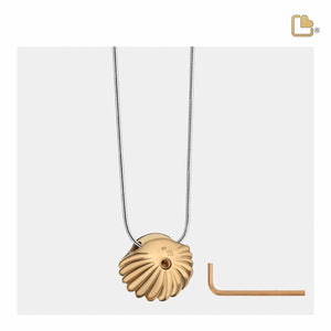 Sea Shellª Pearl Gold Vermeil Cremation Pendant