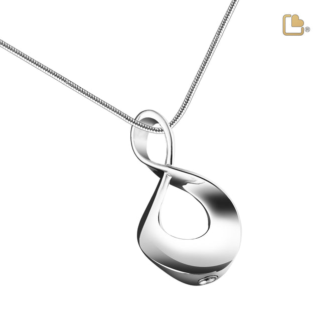 Infinite Loveª Sterling Silver Cremation Pendant