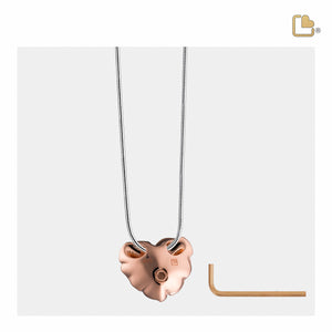 LoveRoseª Rose Gold Vermeil Sterling Silver Cremation Pendant