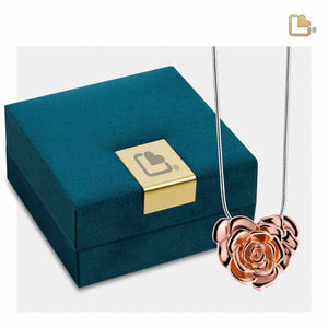 LoveRoseª Rose Gold Vermeil Sterling Silver Cremation Pendant