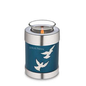 Tealight Flying Doves Cremation Urn