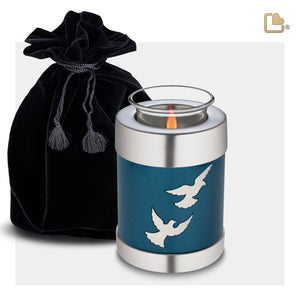 Tealight Flying Doves Cremation Urn