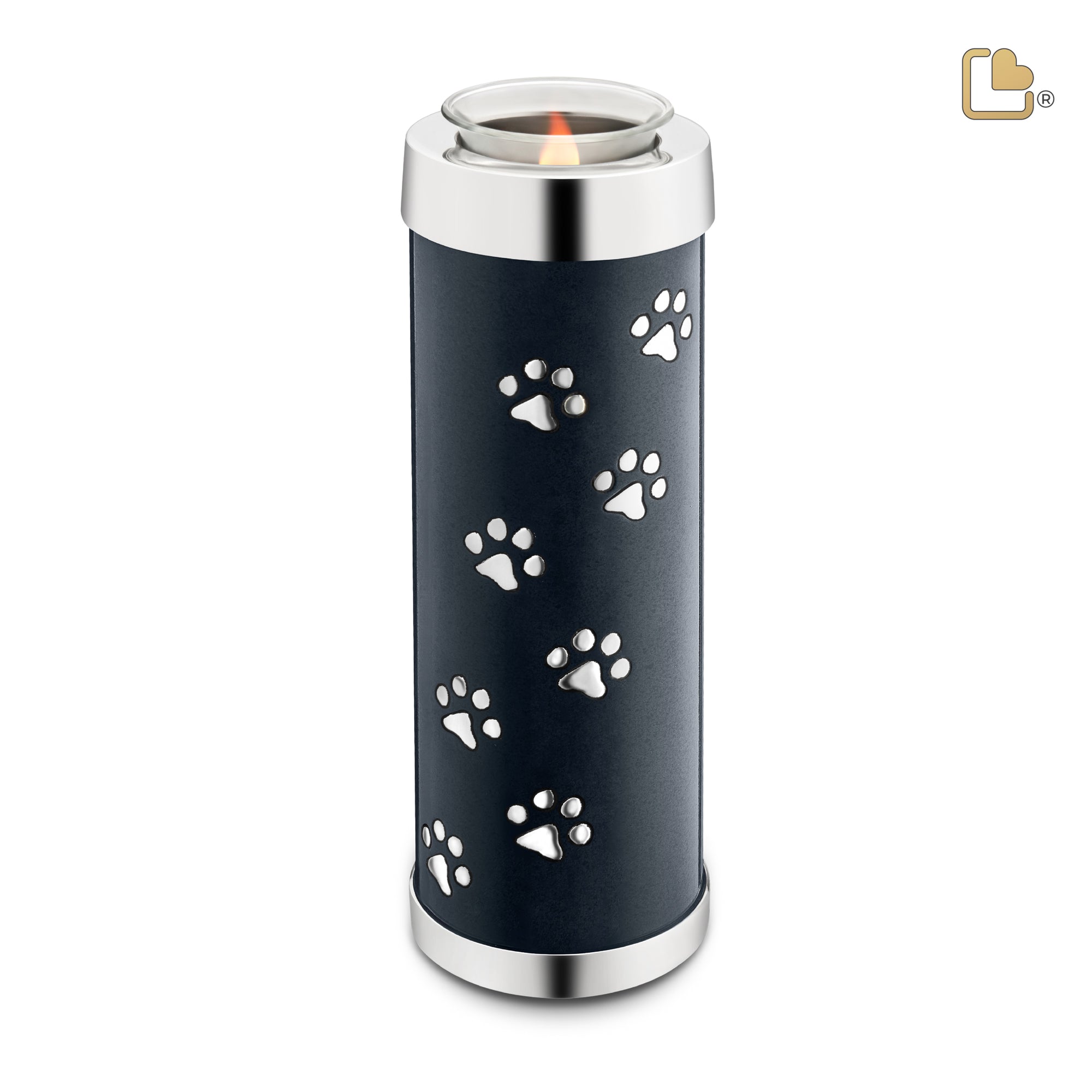 Tealight Pet Midnight Tall Urn