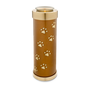 Tealight Pet Bronze Tall Urn