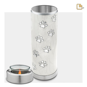 Tealight Pet Pearl Tall Urn