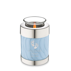 Tealight Pearl Blue