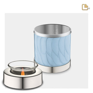 Tealight Pearl Blue