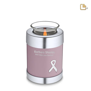 Tealight Awareness Pink