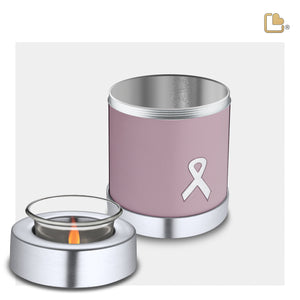 Tealight Awareness Pink