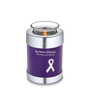 Tealight Awareness Purple