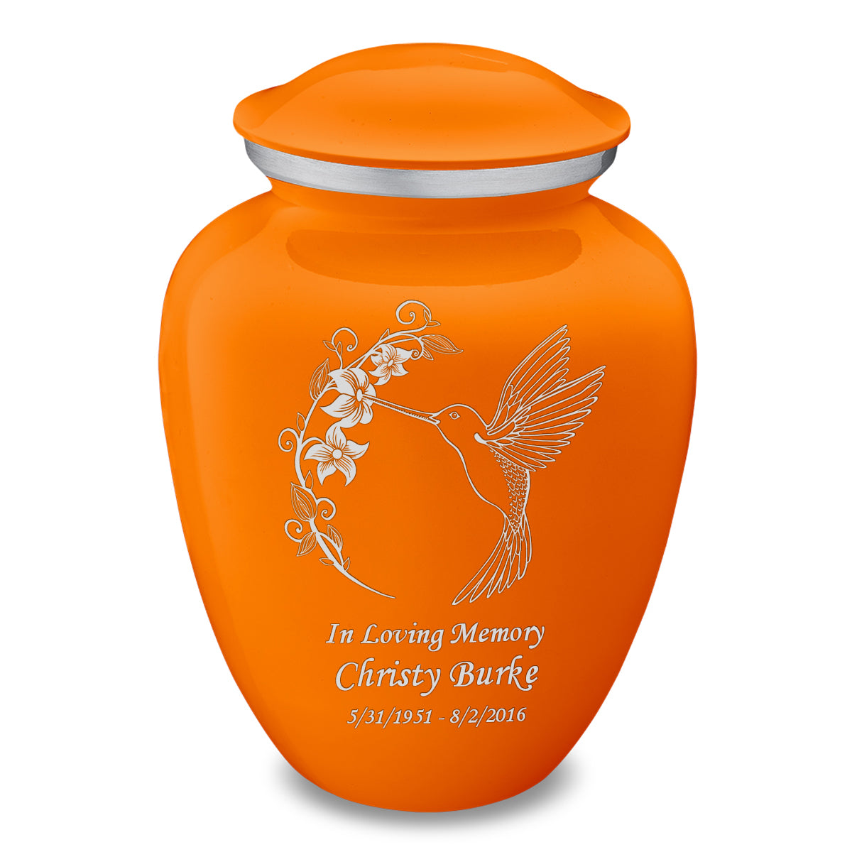 Selling Yellow Hummingbird Adult Urn