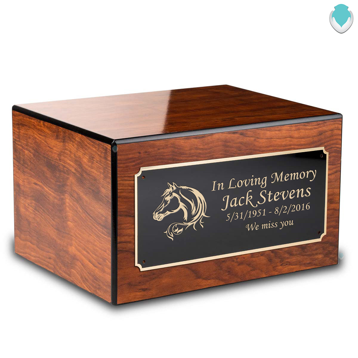 Large Mahogany Silverware Chest  Personalized Engraving Services