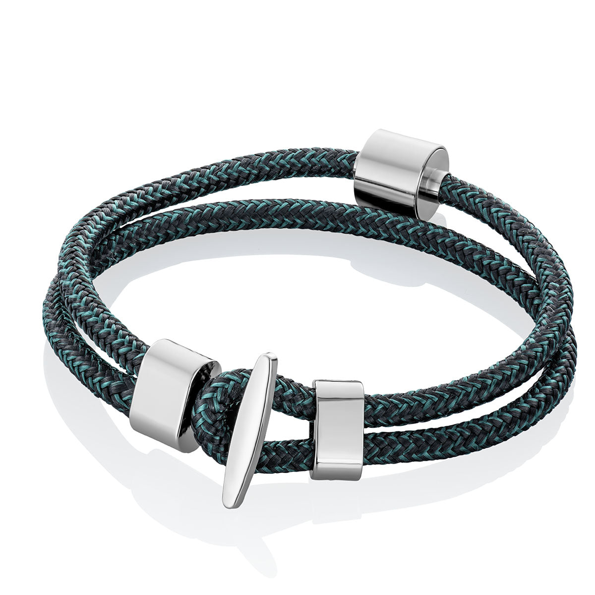 Mens Bracelet - Cord Black